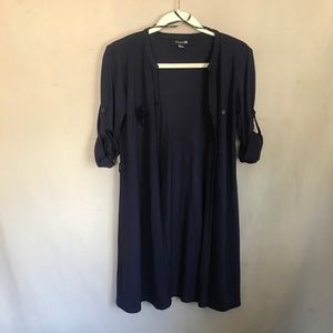 Forever 21 Navy Dress Size Medium